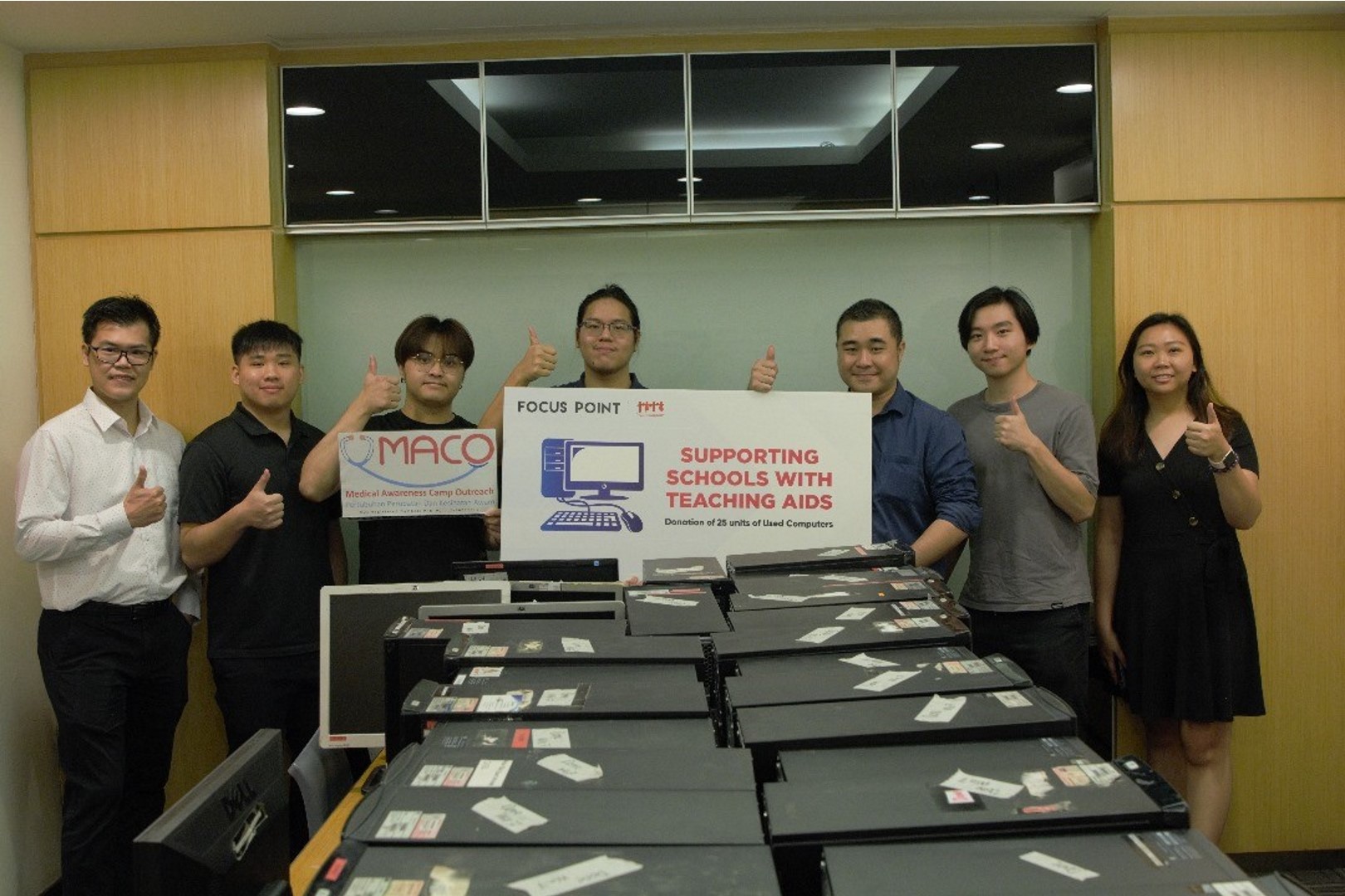 Focus Point Holdings Berhad Supports Digital Empowerment for Students with Donation to MACO