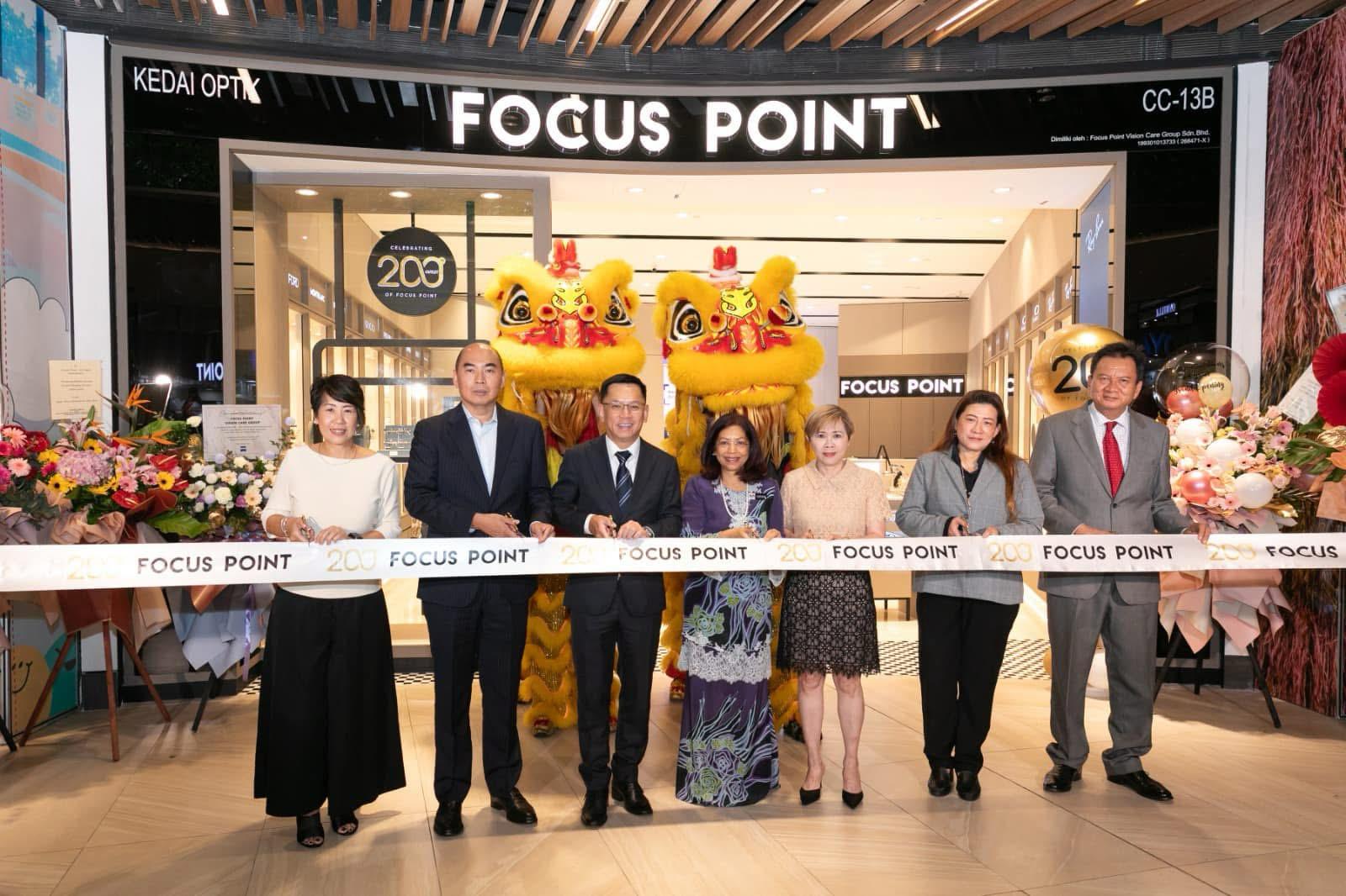 Focus Point Celebrates Grand Opening of 200th Outlet, Marking a Milestone Ahead of 36th Anniversary