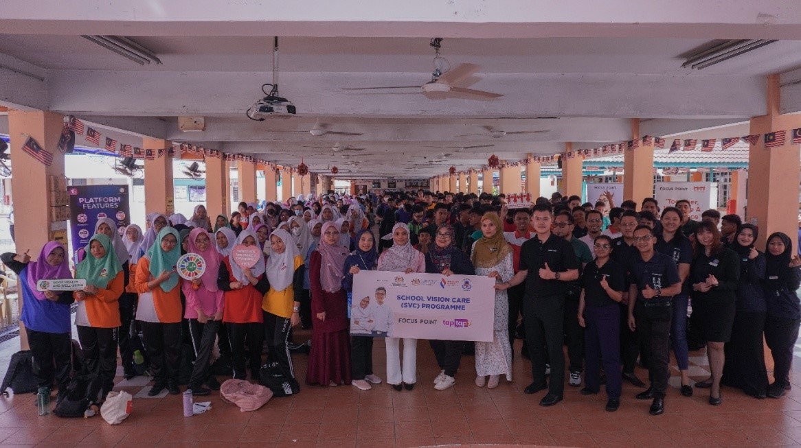 Bringing Clarity to Young Minds: Focus Point x Taptaplah School Vision Care (SVC) Programme at SMK Segambut