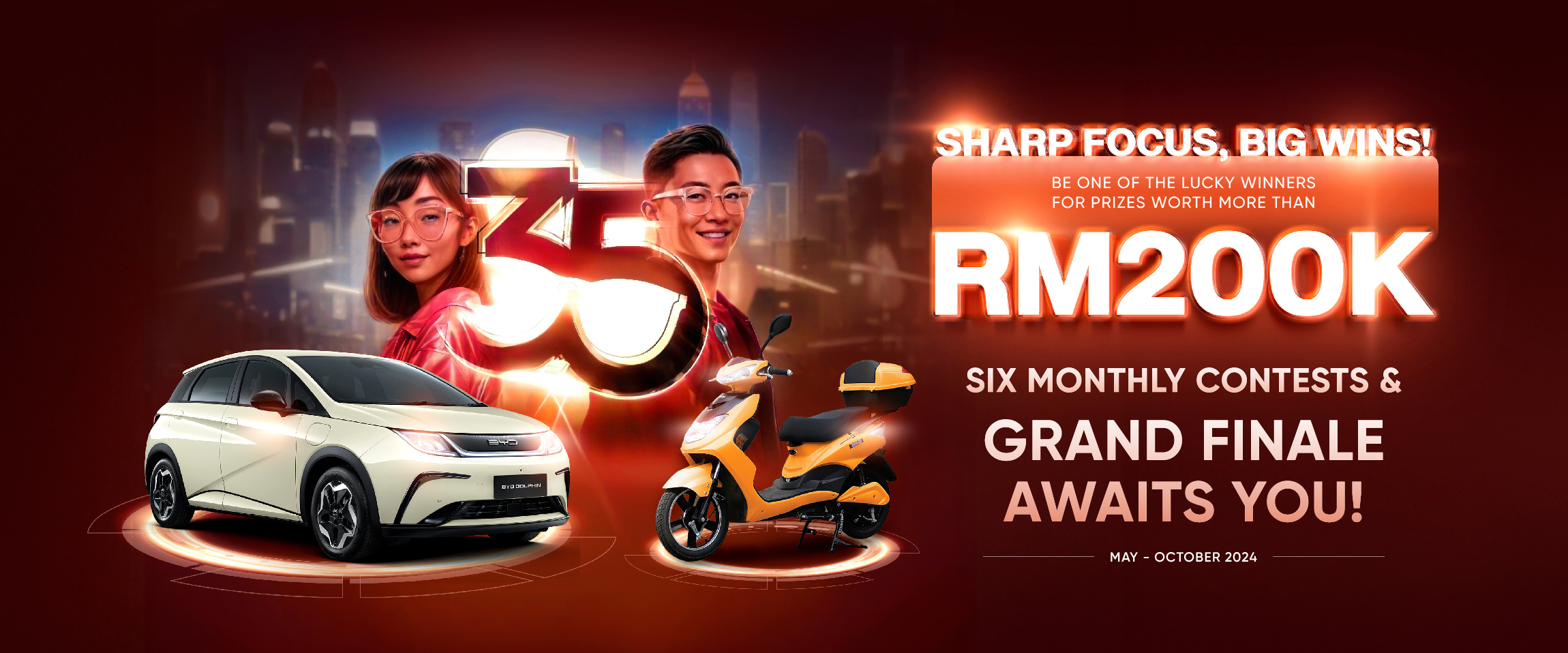 Focus Point 35th Anniversary Giveaway Campaign