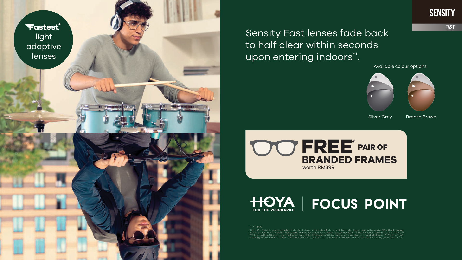 Hoya Lenses Exclusive promotion