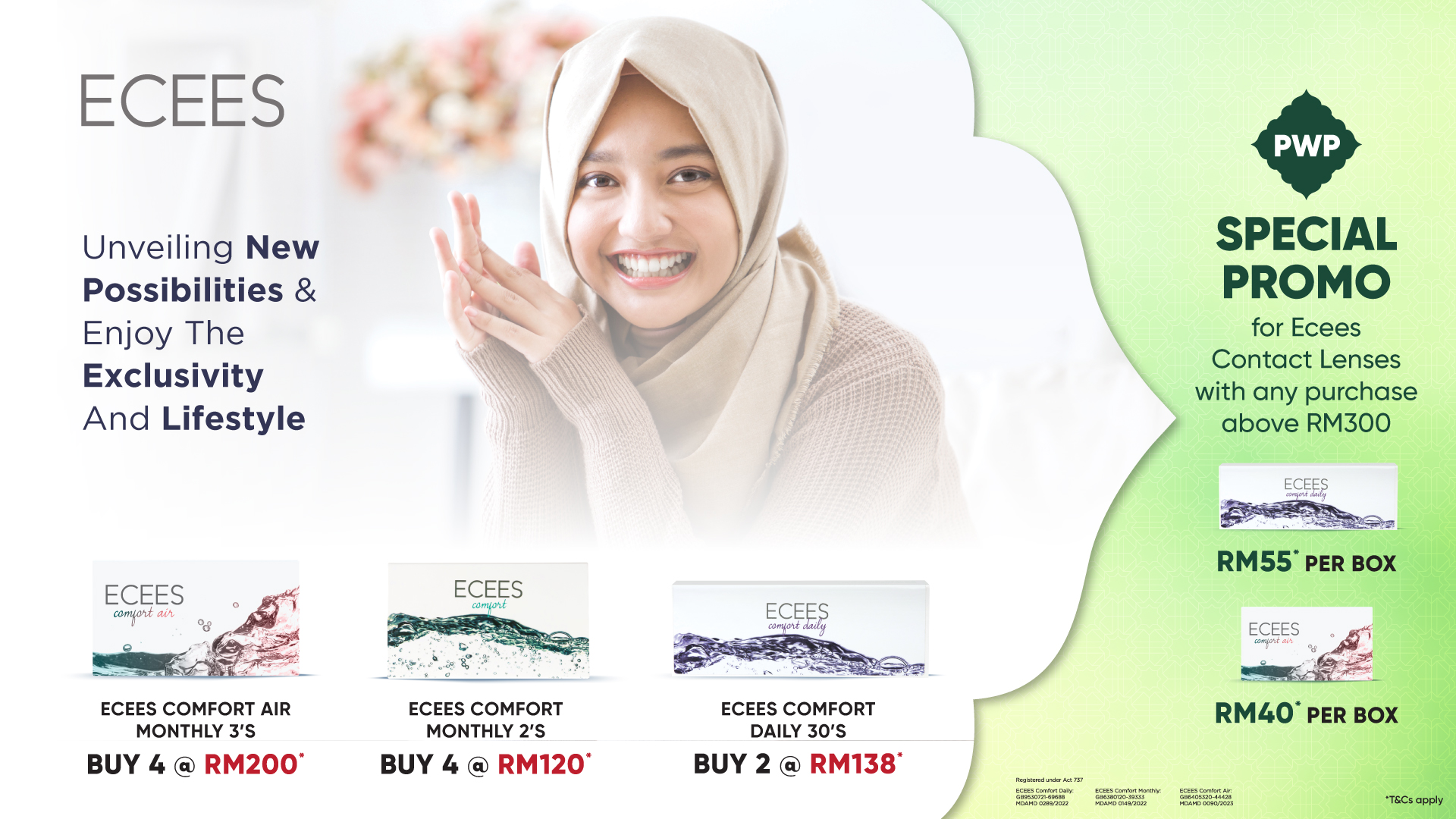 Special Promo for Ecees Contact Lenses