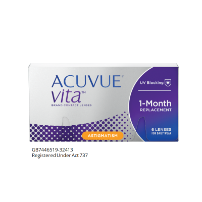 Acuvue Vita for Astigmatism Monthly (6 PCS)