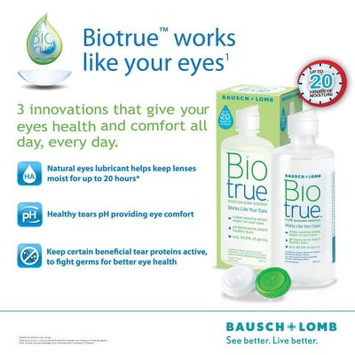 BAUSCH & LOMB Biotrue Multi-Purpose Solution (2 x 300ml)