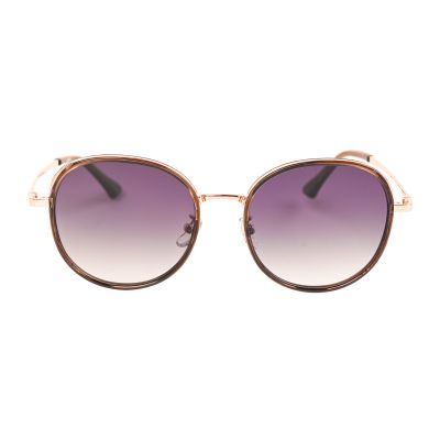 WHOOSH ODP28119 C6 Brown Round Sunglasses