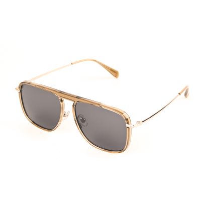 WHOOSH ODP28158 C3 Transparent Green/ Silver Aviator Sunglasses