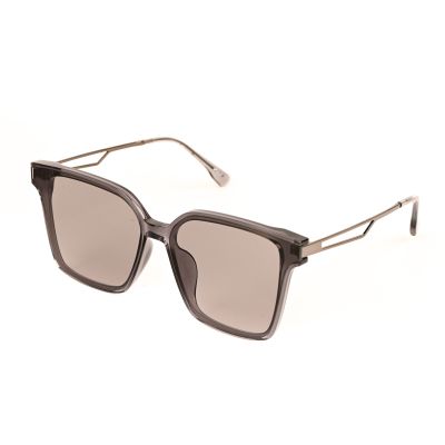 WHOOSH OT20027 C3 Transparent Grey Square Sunglasses