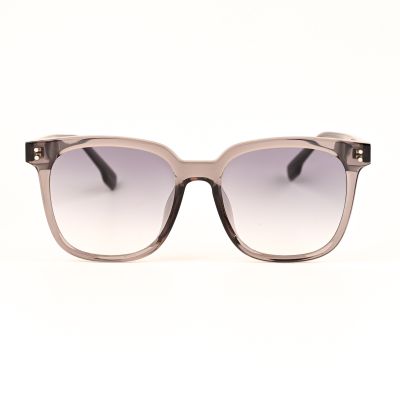 WHOOSH OT20026 C3 Transparent Grey Square Sunglasses