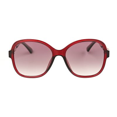 WHOOSH OT20021 C2 Transparent Red Square Sunglasses