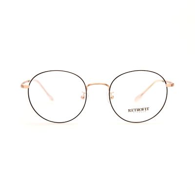 RETROFIT WFIH1033 C1 Rose Gold Slim Eyeglasses