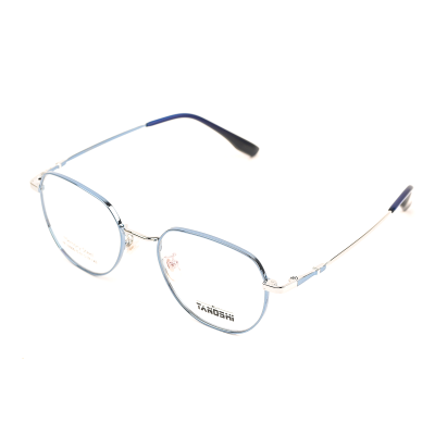 TANOSHI HE23000-TS C1 Blue Memory Steel Eyeglasses
