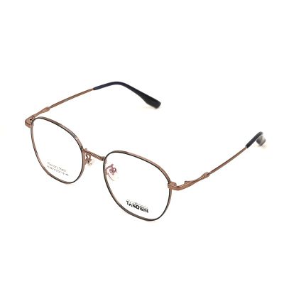 TANOSHI HE23013-TS C1 Midnight Blue Memory Steel Eyeglasses