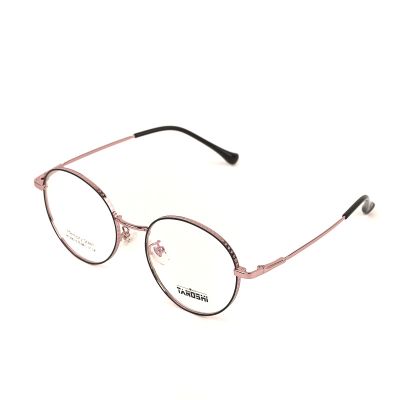 TANOSHI HE23015-TS C1 Diamond Gold Memory Steel Eyeglasses