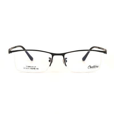 WHOOSH OT3015 C5 Titanium Half Rim Eyeglasses