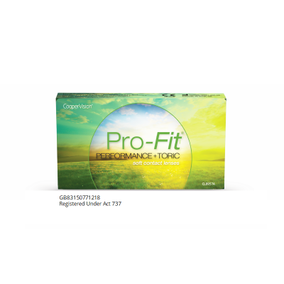 Pro-Fit Performance+ Toric Monthly (6 PCS)