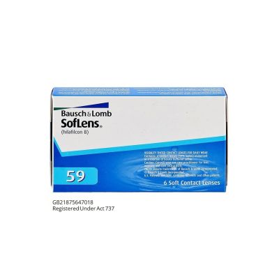 Soflens 59 Monthly (6 PCS)