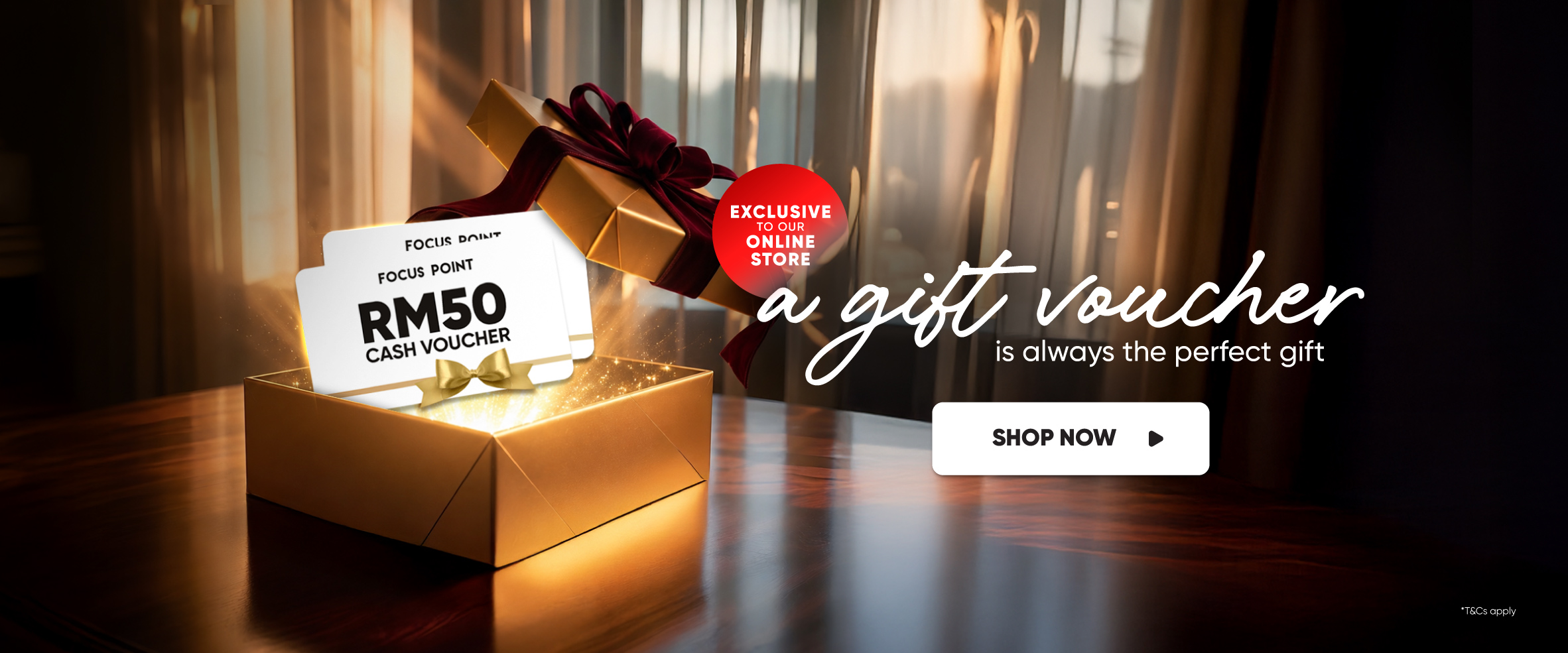 online cash voucher banner