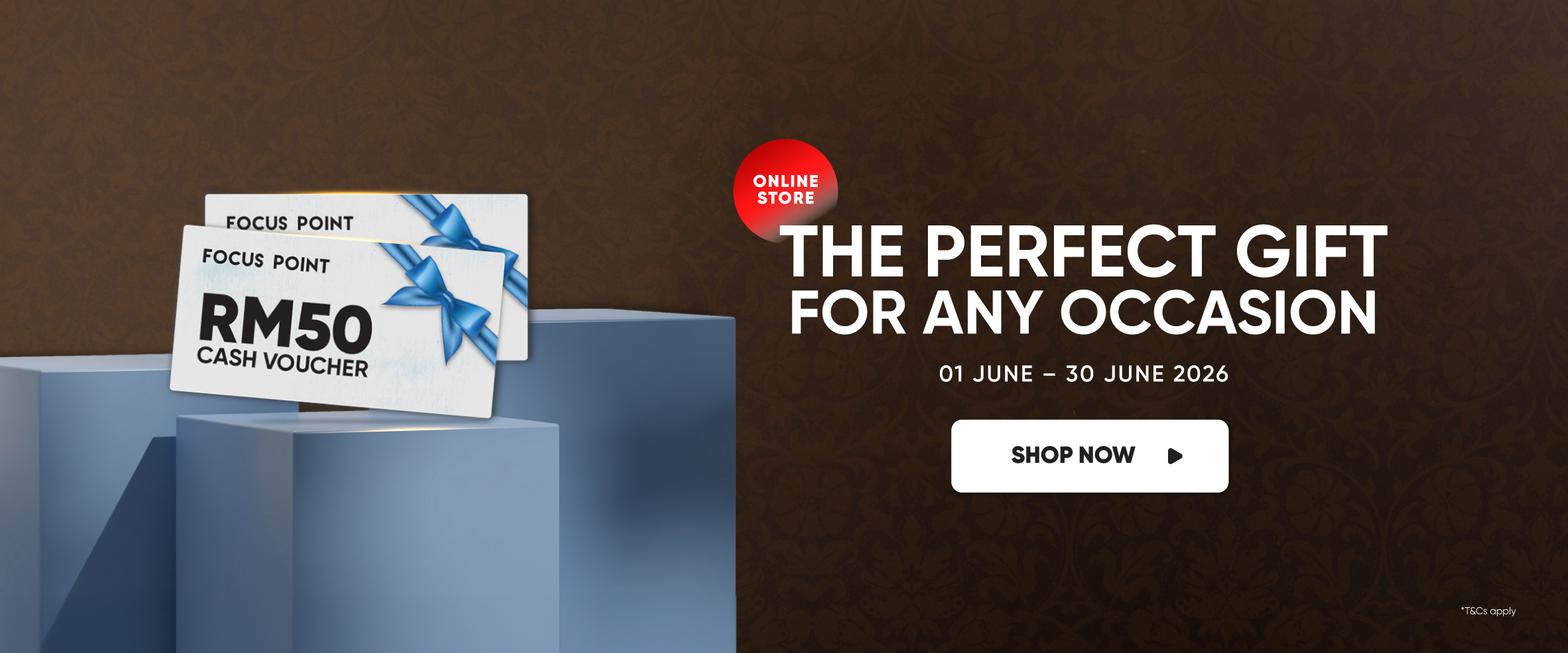 online cash voucher banner